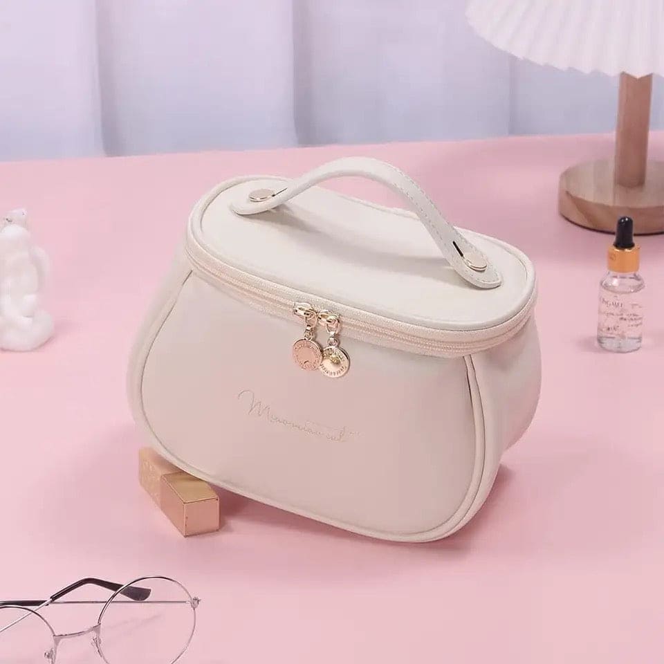 Premium Cosmetic Case, Cute PU Makeup Bag For Women, Waterproof Travel Make Up Pouch, Large Capacity Portable Cosmetic Case, Multifunctional Toiletry Bag, Makeup Storage Bags with Handle and Divider, Cosmetic Makeup Bag for Women Girls Premium Cosmetic Case, Cute PU Makeup Bag For Women, Waterproof Travel Make Up Pouch, Large Capacity Portable Cosmetic Case, Multifunctional Toiletry Bag, Makeup Storage Bags with Handle and Divider, Cosmetic Makeup Bag for Women Girls